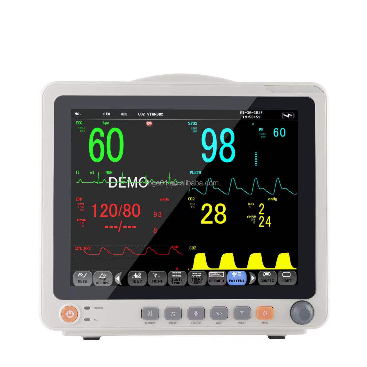 77-Medical Multi-Parameter Patient Monitor Full Range Vital Signs Hospital Touch Screen Display Full Ac.jpg